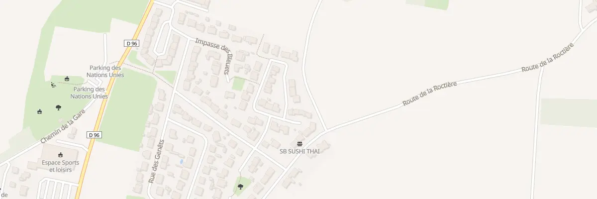 Plan du 28 Rue des Hortensias à La Plaine-sur-Mer