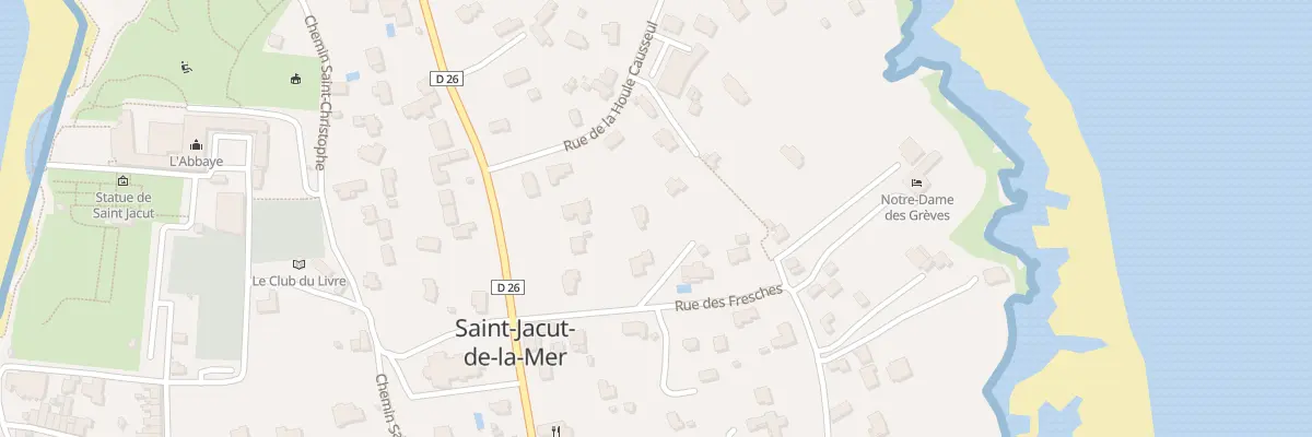 Plan du 7 Rue de la Houle Causseul à Saint-Jacut-de-la-Mer