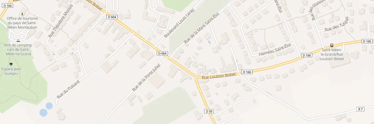 Plan du 69 Rue Louison Bobet à Saint-Méen-le-Grand