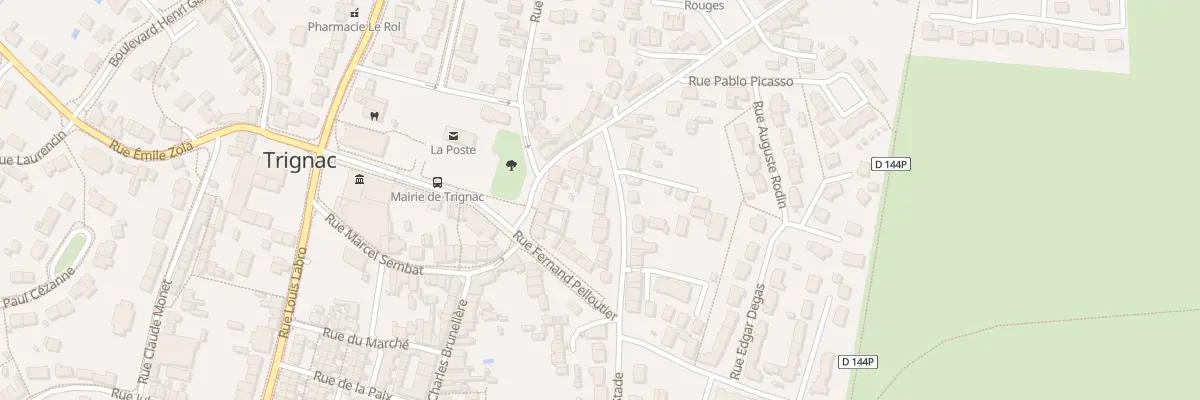 Plan du 8 Rue du Stade à Trignac
