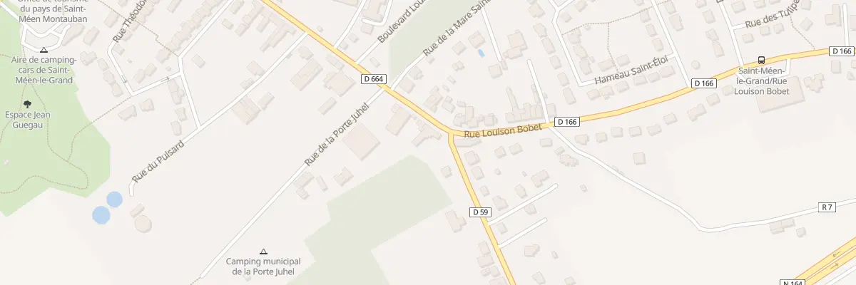 Plan du 66 Rue Louison Bobet à Saint-Méen-le-Grand