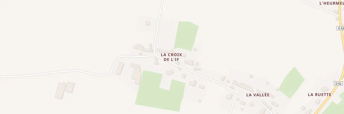 Plan du 8 La Croix de l’If à Saint-Maudez