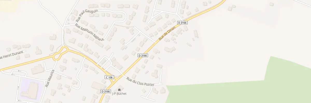 Plan du 70 Rue de Dinan à Saint-Méen-le-Grand