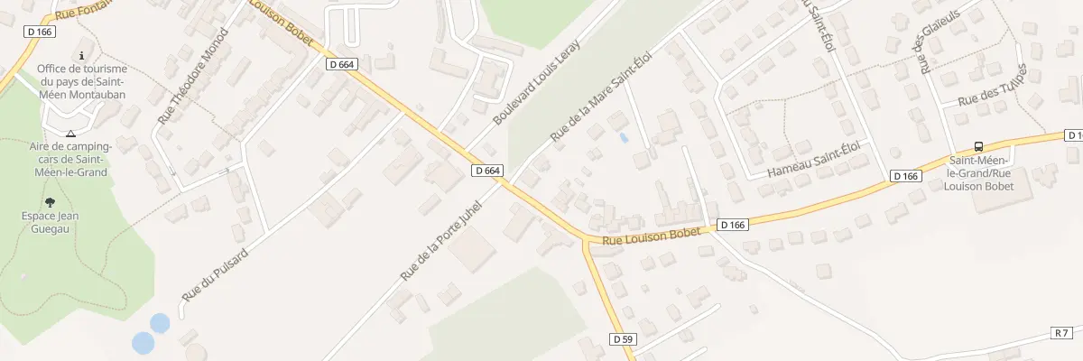 Plan du 65 Rue Louison Bobet à Saint-Méen-le-Grand