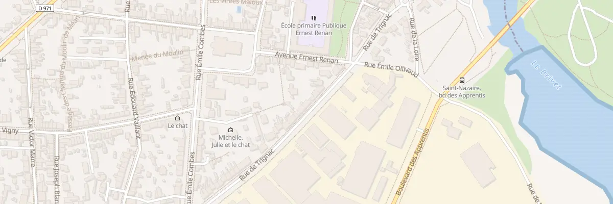 Plan du 167 Rue de Trignac à Saint-Nazaire