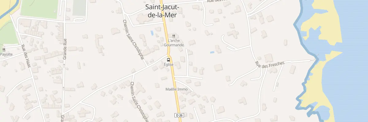 Plan du 83 Bd du Rougeret à Saint-Jacut-de-la-Mer