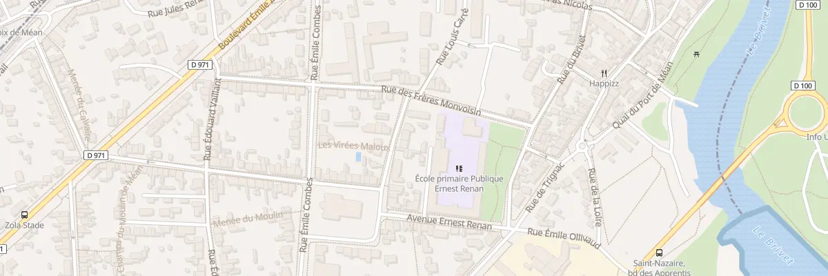 Plan du 8 Rue Pierre Brossolette à Saint-Nazaire