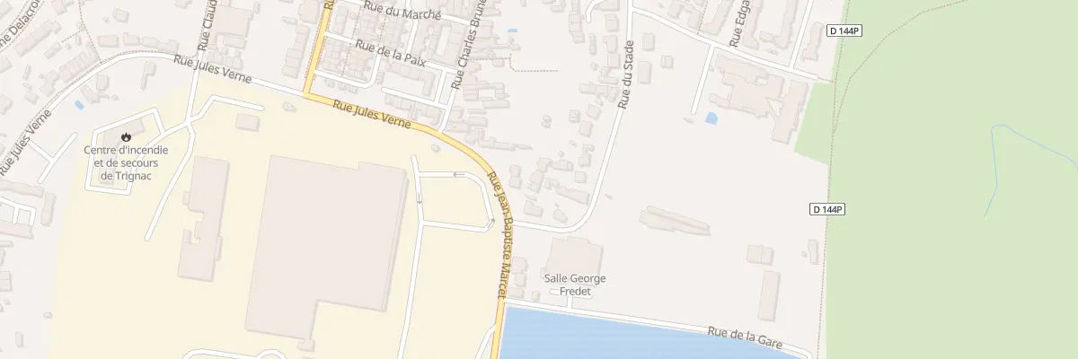 Plan du 40T Rue du Stade à Trignac