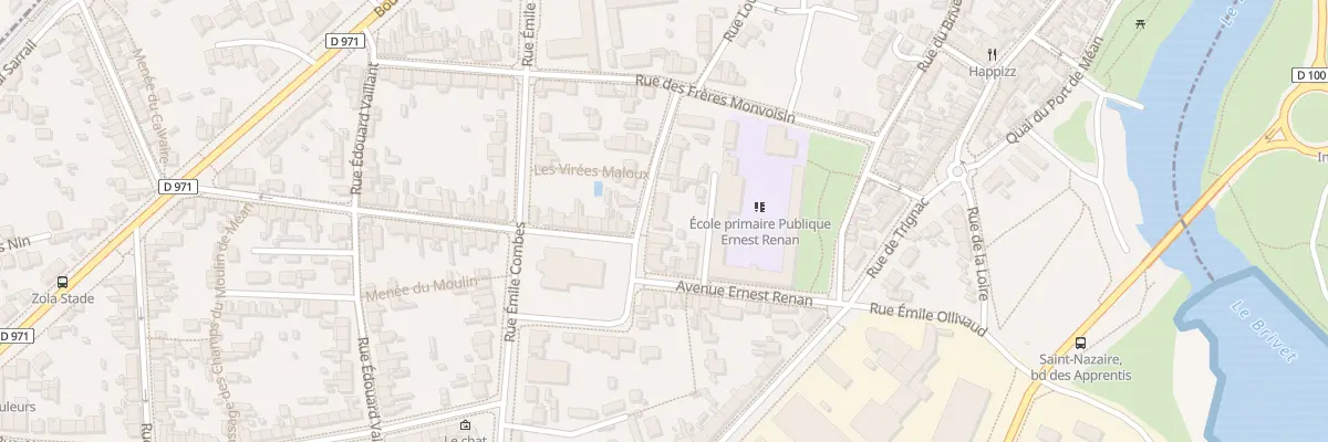 Plan du 2 Rue Pierre Brossolette à Saint-Nazaire