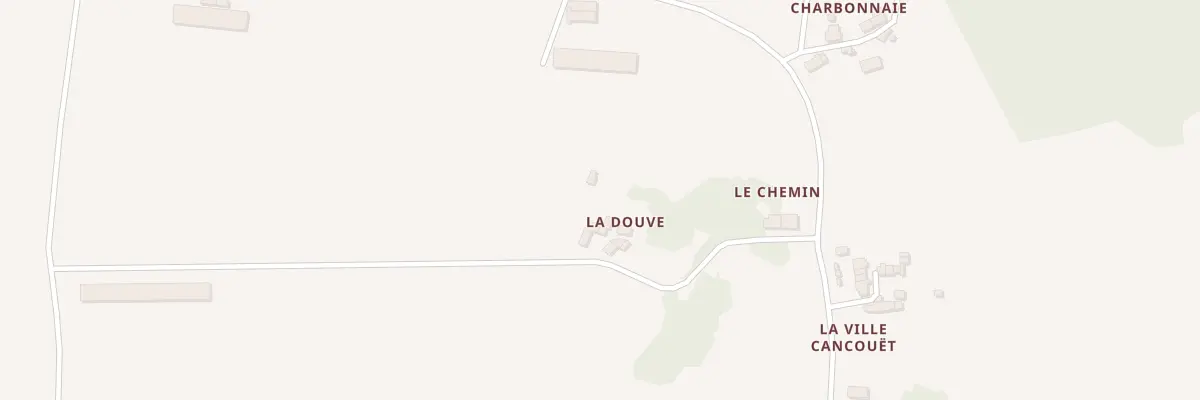 Plan du 5437 La Douve à Peillac