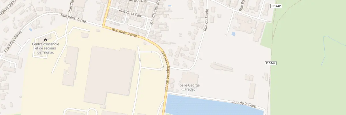 Plan du 9 Rue Baptiste Marcet à Trignac