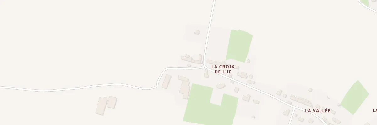 Plan du 11 La Croix de l’If à Saint-Maudez