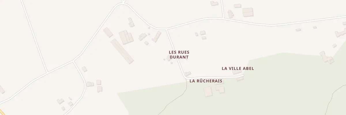 Plan du 5069 Les Rues Durant à Monteneuf