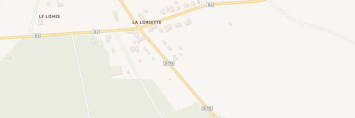 Plan du 5087 La Loriette à Concoret