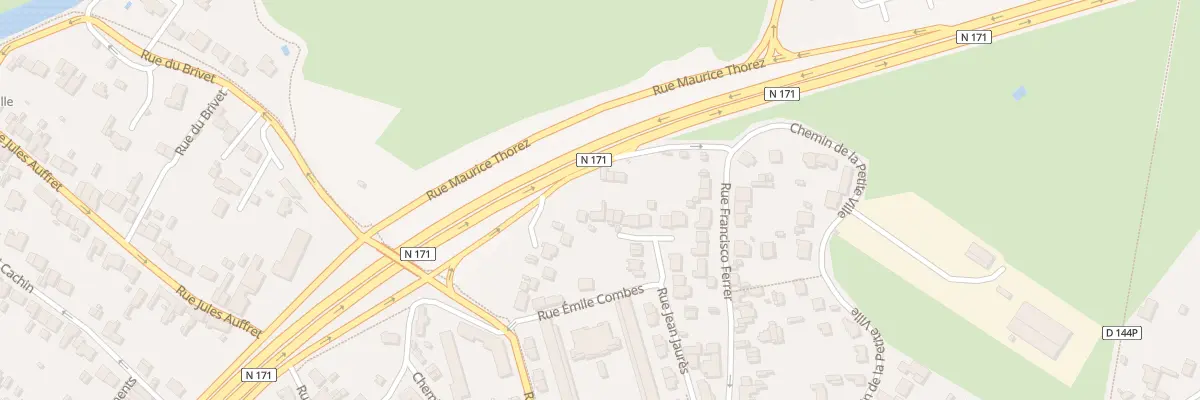 Plan du 22 Rue Edouard Herriot à Trignac