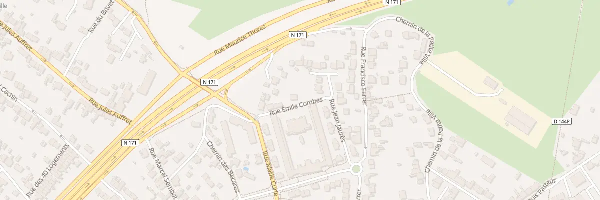 Plan du 15 Rue Emile Combes à Trignac