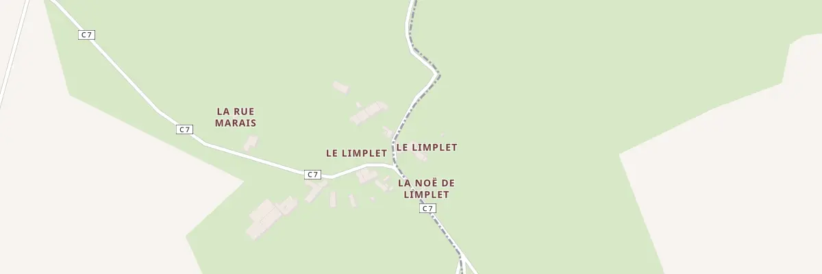 Plan du 29 Le Limplet à Muel