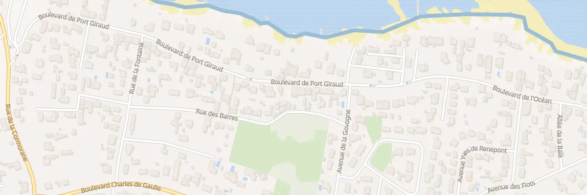Plan du 33 Bd de Port-Giraud à La Plaine-sur-Mer