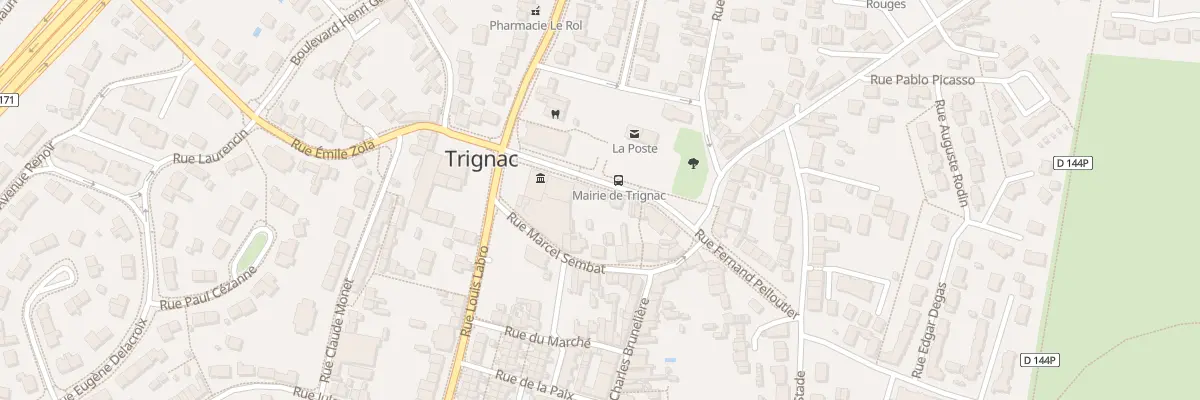Plan du 10 Pl de la Mairie à Trignac