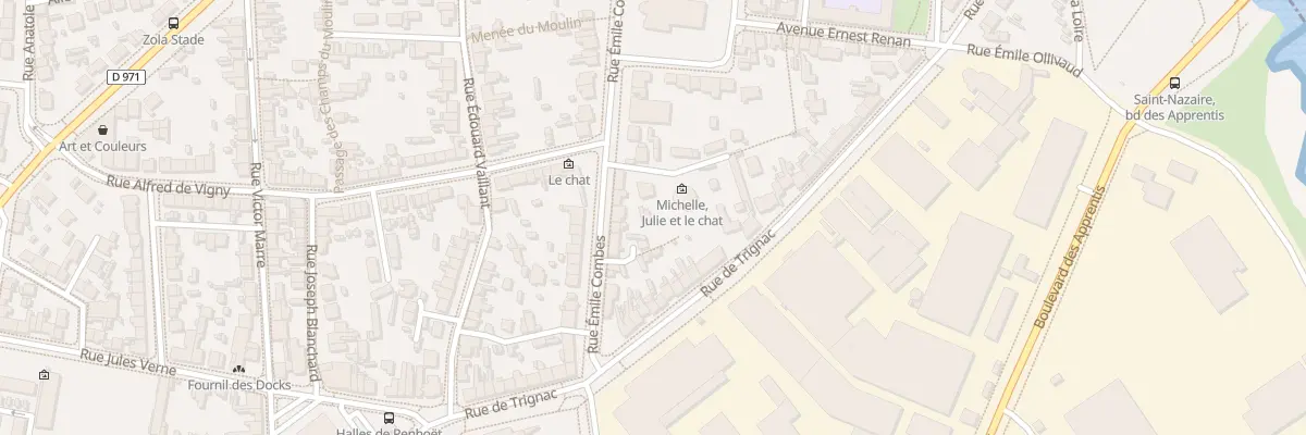 Plan du 18B Rue Emile Combes à Saint-Nazaire