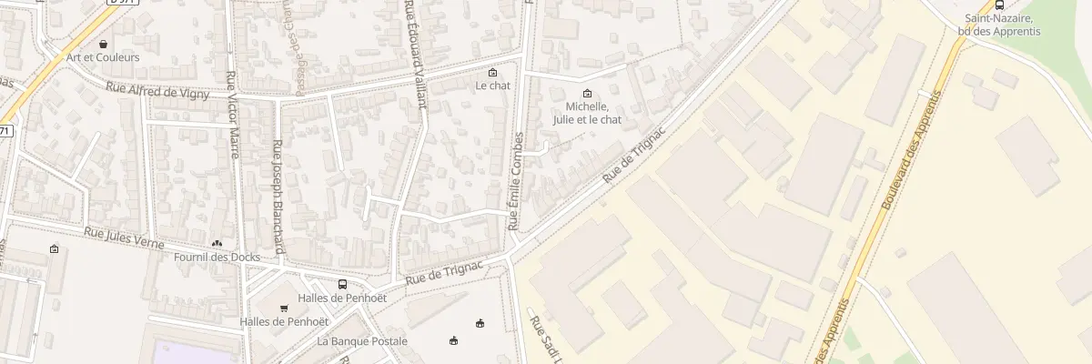 Plan du 123 Rue de Trignac à Saint-Nazaire