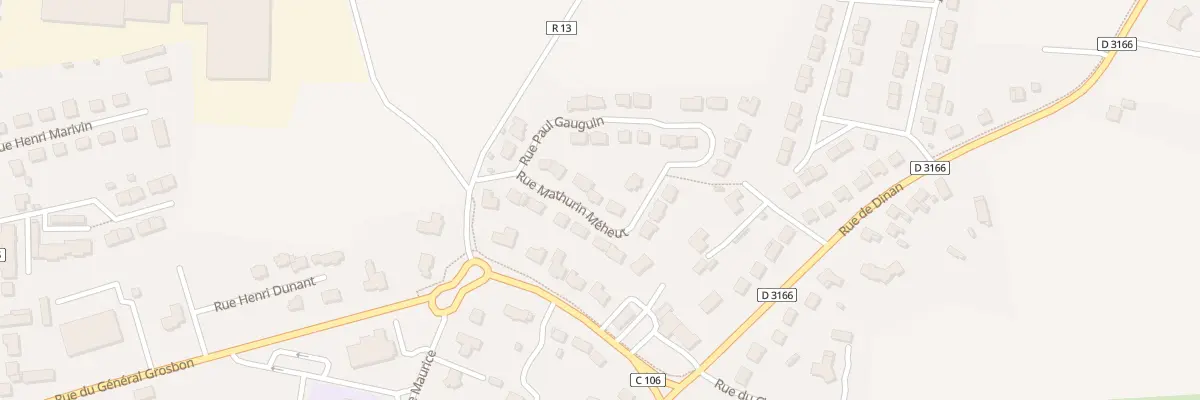 Plan du 5 Rue Mathurin Méheut à Saint-Méen-le-Grand