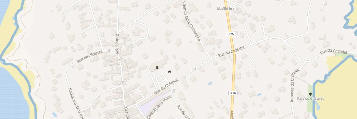 Plan du 16 Rue du Châtelet à Saint-Jacut-de-la-Mer