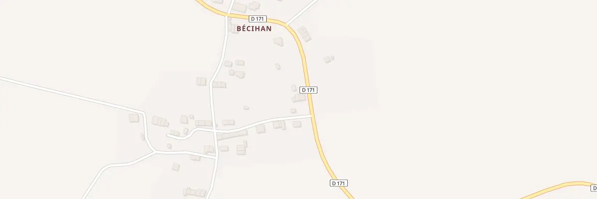 Plan du 5204 Bécihan à Monteneuf