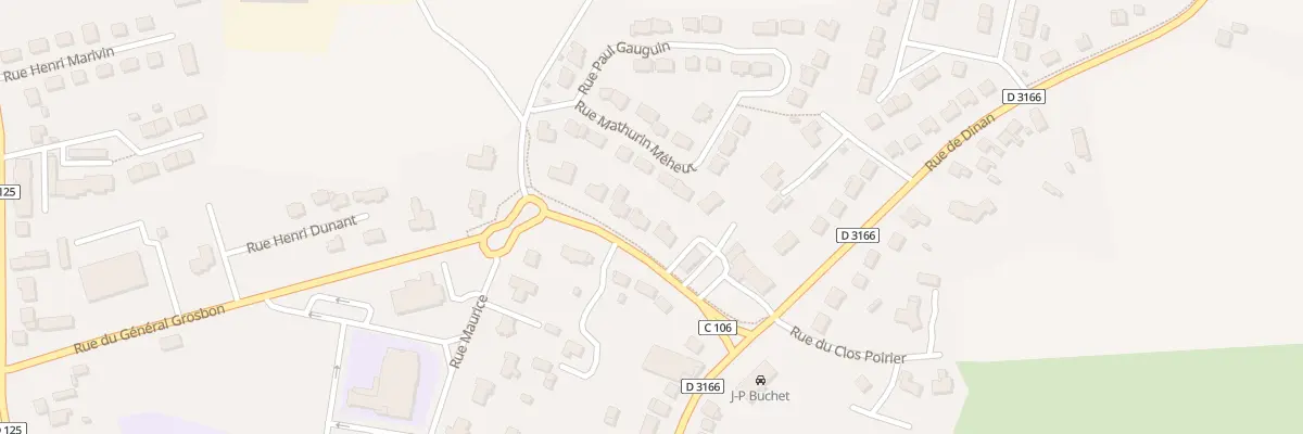 Plan du 10 Rue de la Croix du Passage à Saint-Méen-le-Grand