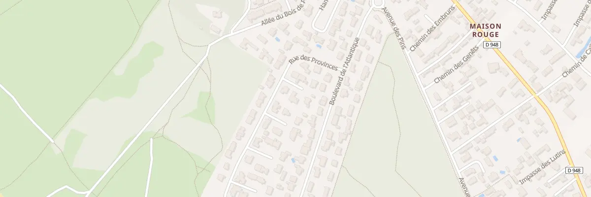 Plan du 2 All de Touraine à Barbâtre