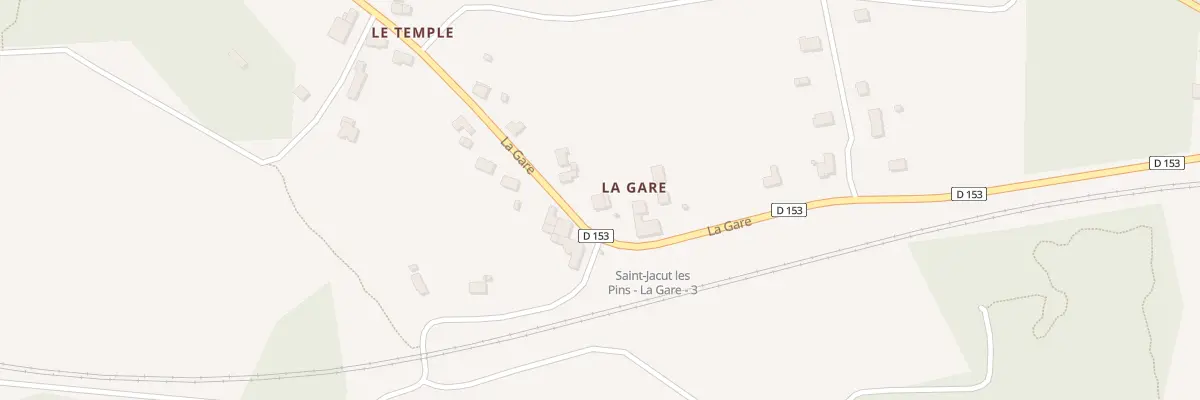 Plan du 5151 La Gare à Saint-Jacut-les-Pins