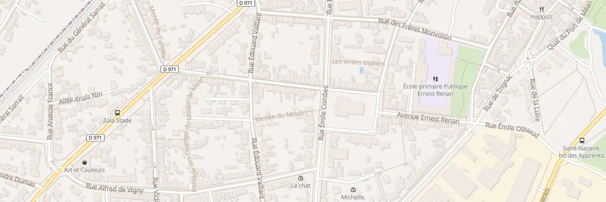 Plan du 5 Rue Etienne Chaillon à Saint-Nazaire