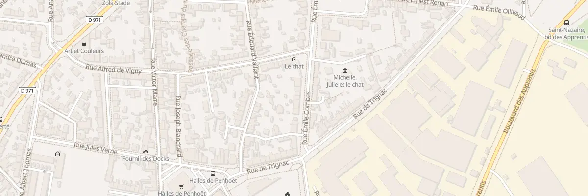 Plan du 15 Rue Emile Combes à Saint-Nazaire