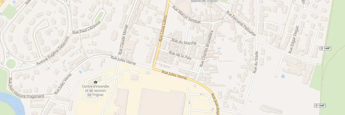 Plan du 11 Rue de la Paix à Trignac
