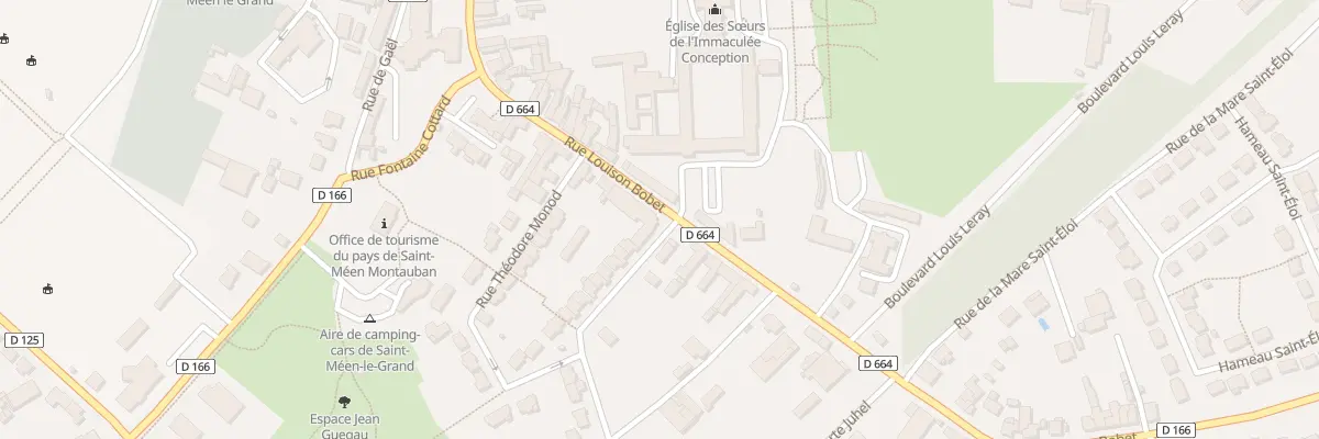 Plan du 30 Rue Louison Bobet à Saint-Méen-le-Grand