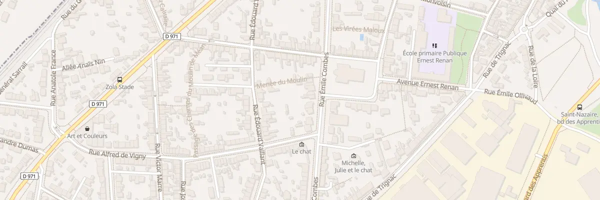 Plan du 35 Rue Emile Combes à Saint-Nazaire