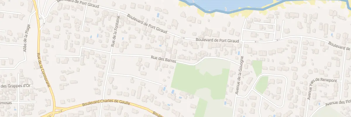 Plan du 5987 Bd de Port-Giraud à La Plaine-sur-Mer