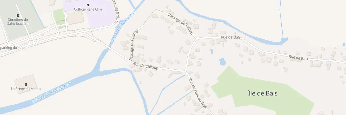 Plan du 17 Rue de Chiloup à Saint-Joachim
