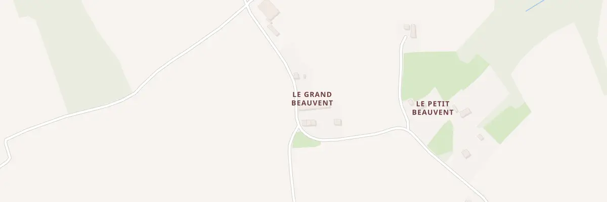 Plan du 5204 Beauvent à La Landec