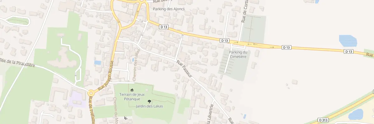 Plan du 21Q Rue Pasteur à La Plaine-sur-Mer