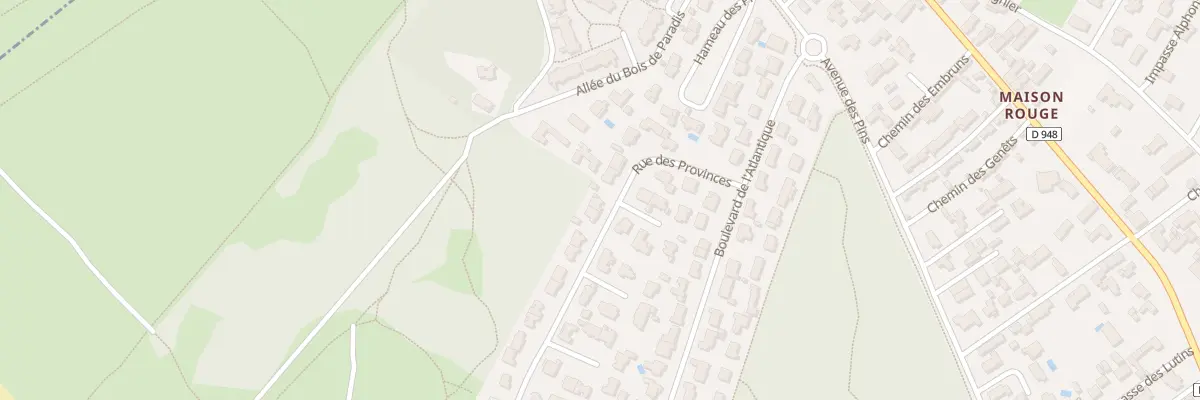 Plan du 12 Rue des Provinces à Barbâtre