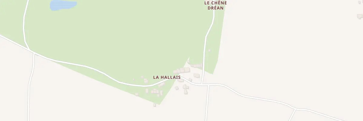 Plan du 9 La Halais aux Fougerêts