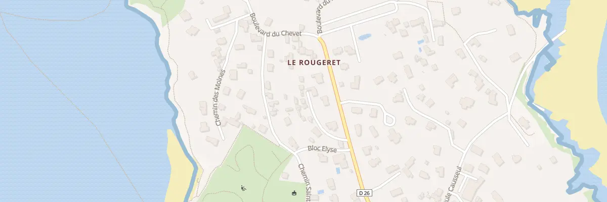 Plan du 96 Bd du Rougeret à Saint-Jacut-de-la-Mer