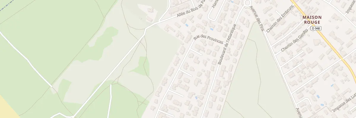 Plan du 16 Rue des Provinces à Barbâtre