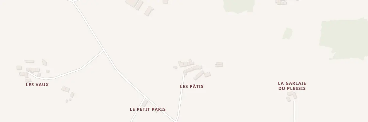 Plan du 5323 Les Pâtis à Peillac