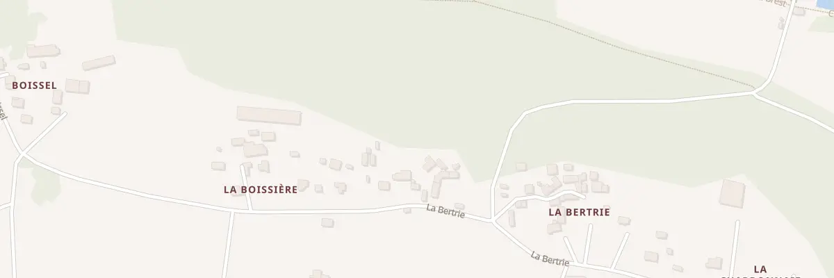 Plan du 15 La Bertrie à Peillac