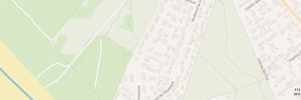Plan du 15 Rue des Provinces à Barbâtre