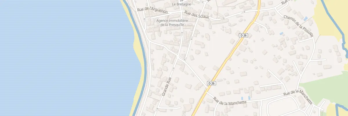 Plan du 26 Gr Grande Rue à Saint-Jacut-de-la-Mer