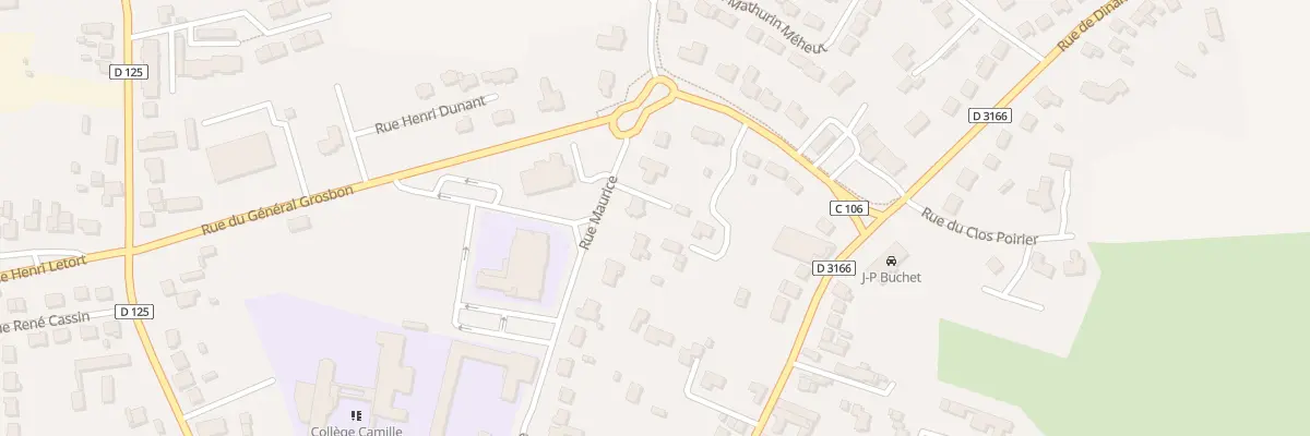 Plan du 42 Rue Maurice à Saint-Méen-le-Grand