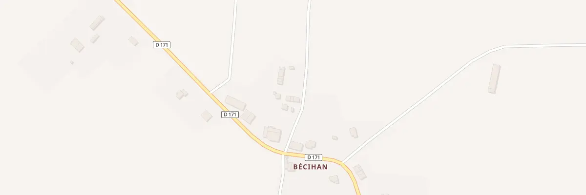 Plan du 5403 Bécihan à Monteneuf